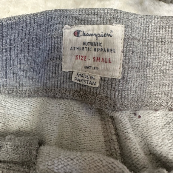 Champion grey sweats. Size small. - Picture 4 of 5